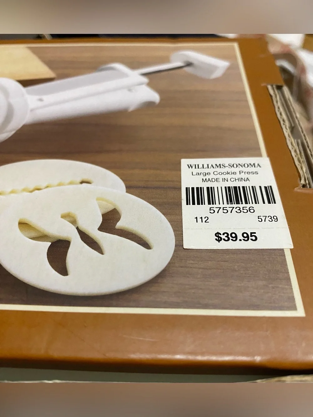 Williams Sonoma estate sale
